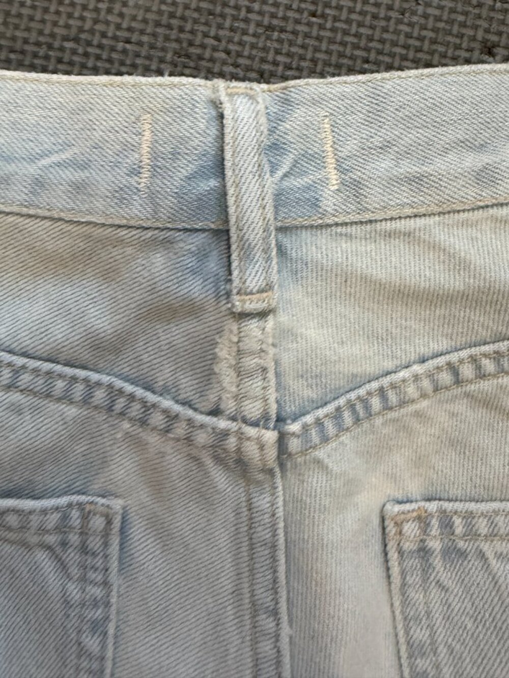 Free People Denim -Culotte Shorts – 28 (oversized)- Light Wash- MSRP $128 - Picture 10 of 14